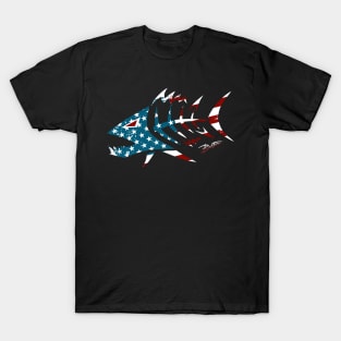 The Bad Tuna Made in America Logo T-Shirt